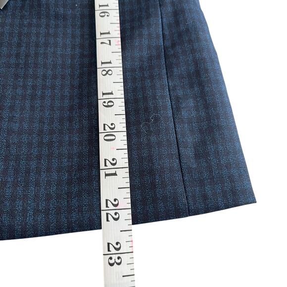 Leo & Zachary Boys Navy Black Check Suit Sport Jacket Blazer size 12 NWT - Picture 9 of 11
